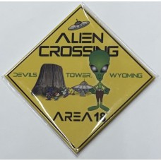 Alien Crossing Magnet